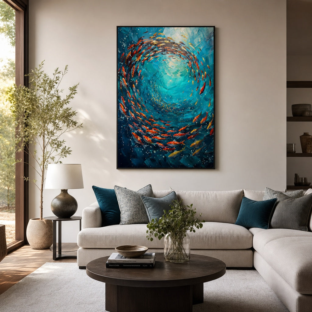 Ocean Koi Harmony