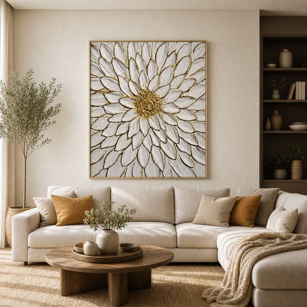 White Petal Harmony