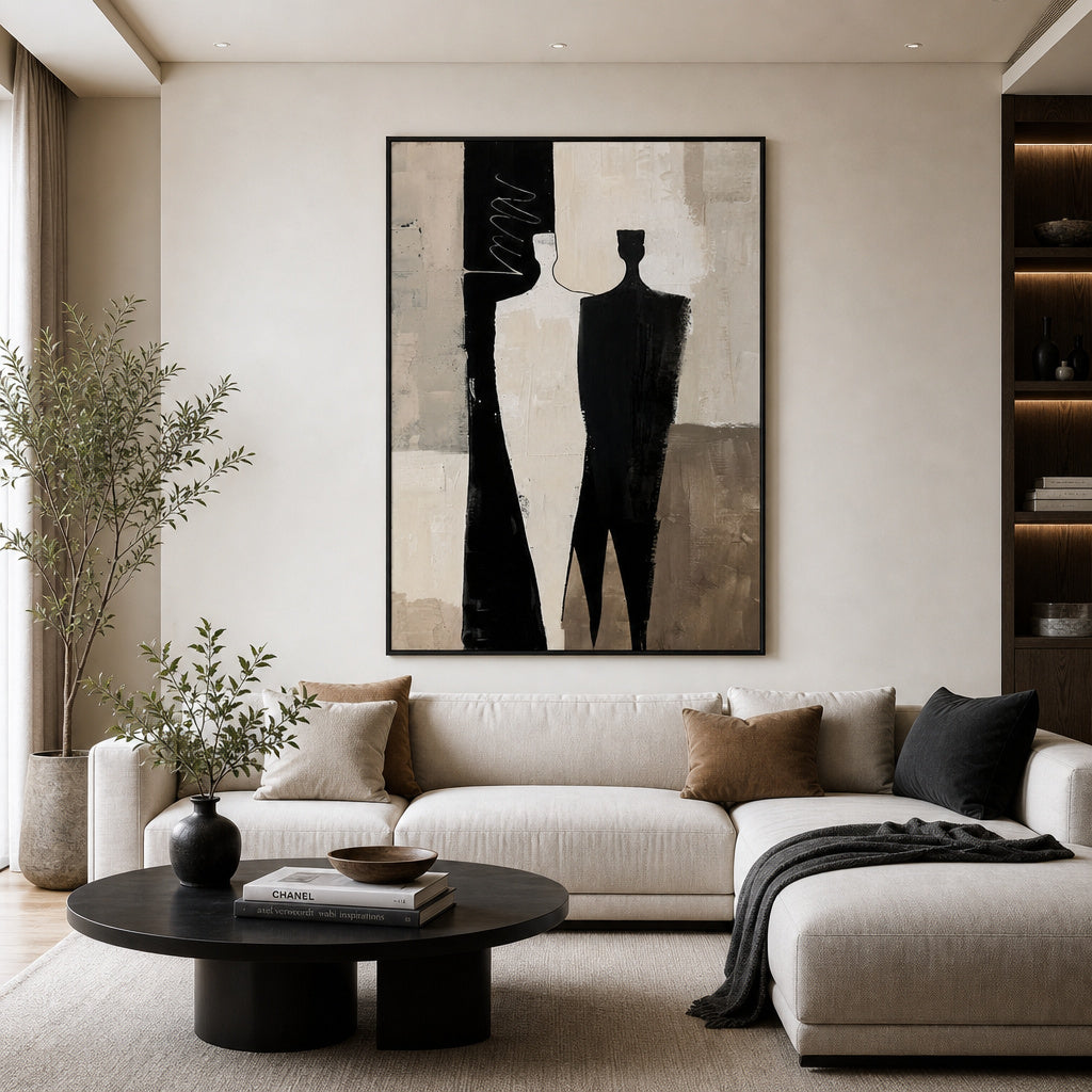 Noir Figure Pair