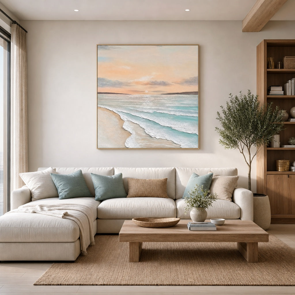 Pastel Ocean Serenity