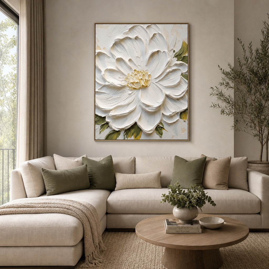 Ivory Petal Bloom
