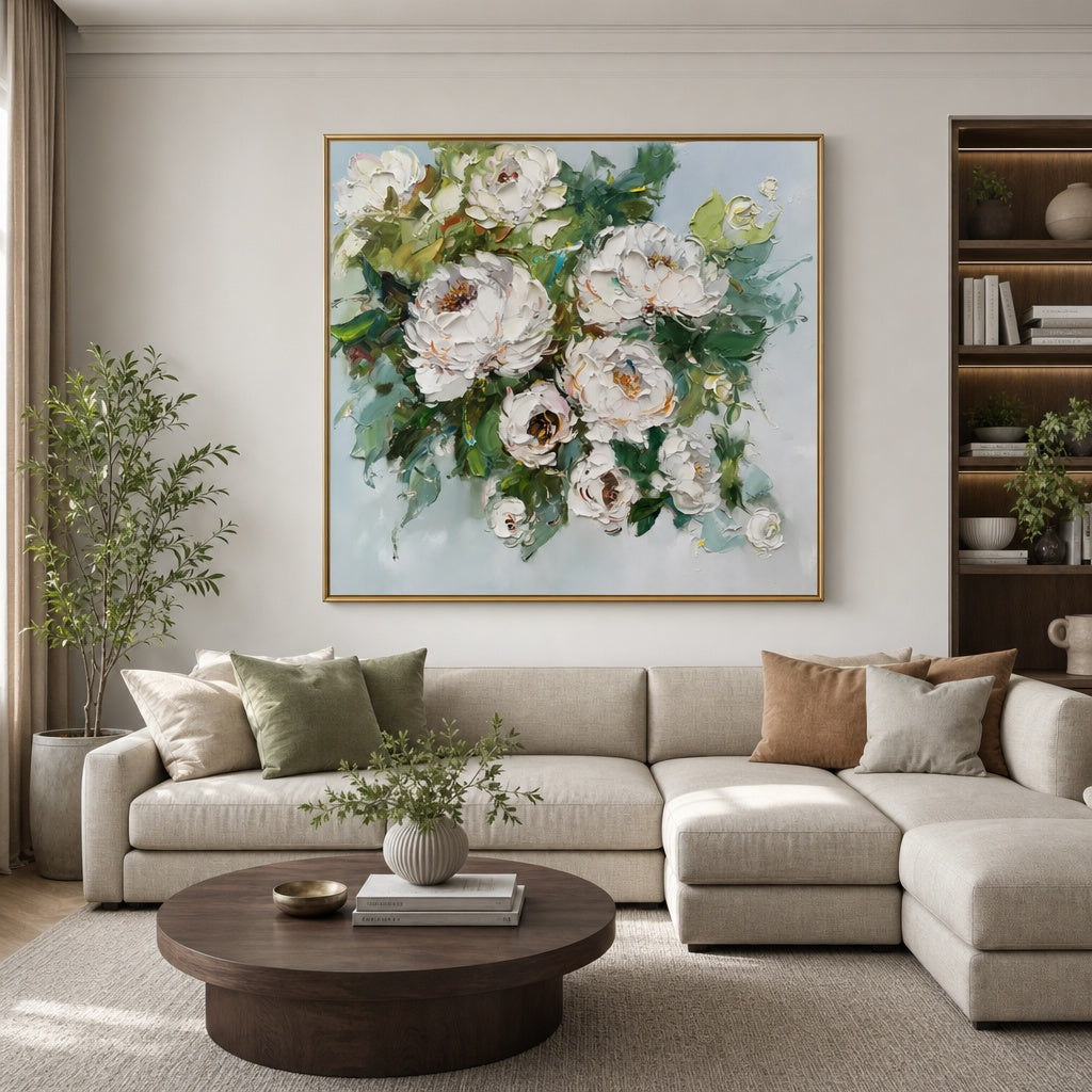White Peony Garden