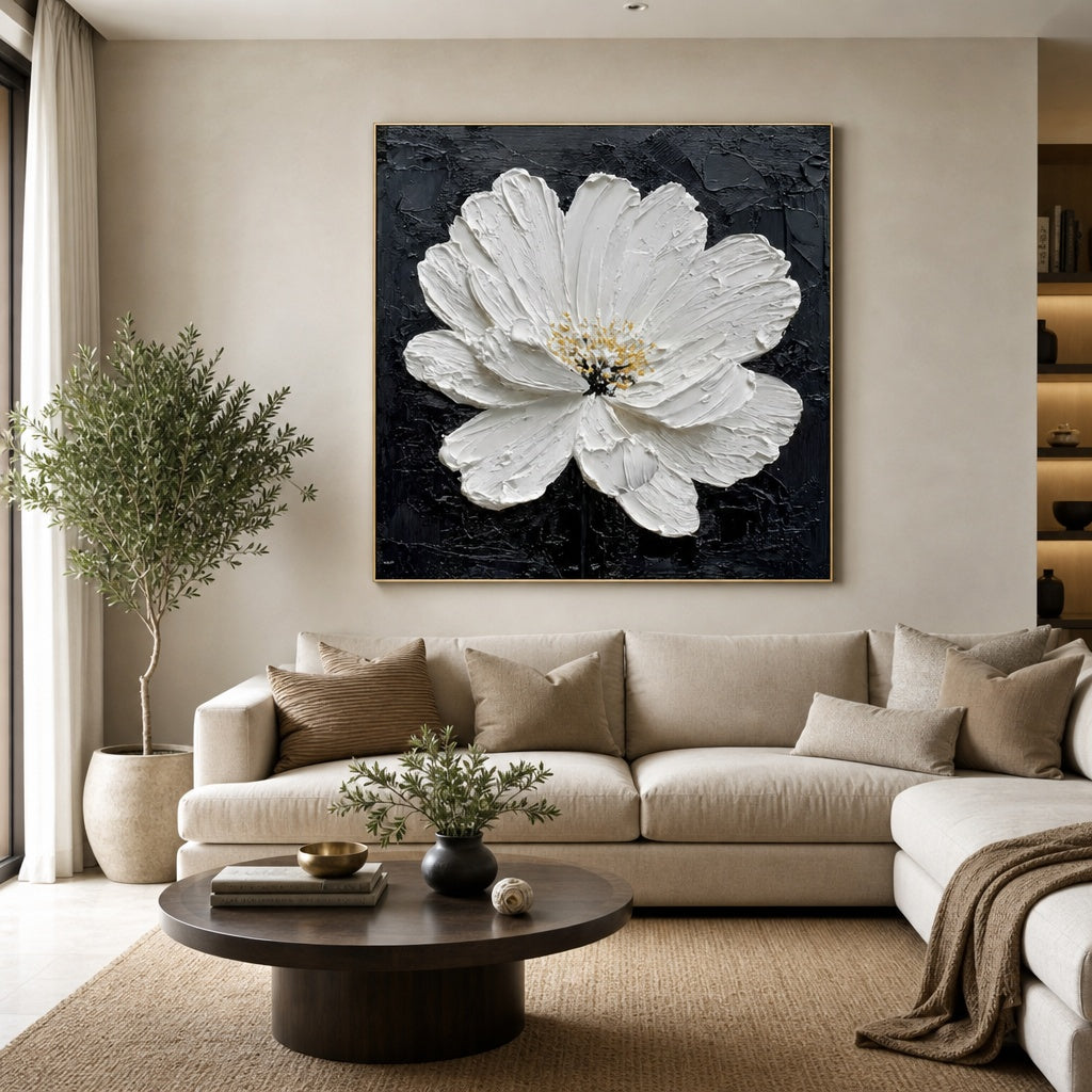 Midnight White Blossom