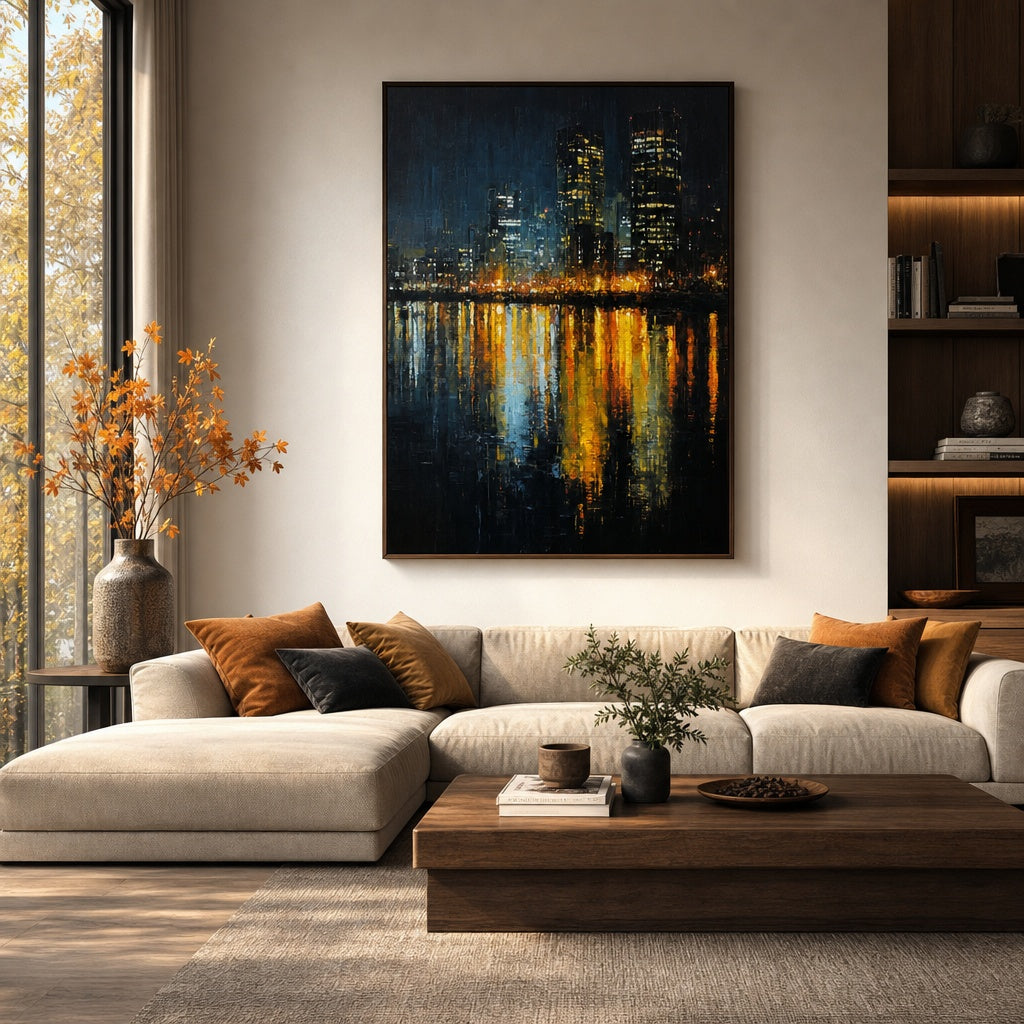 Midnight City Reflections