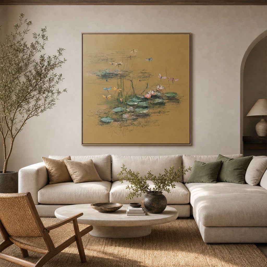 Lotus Pond Serenity