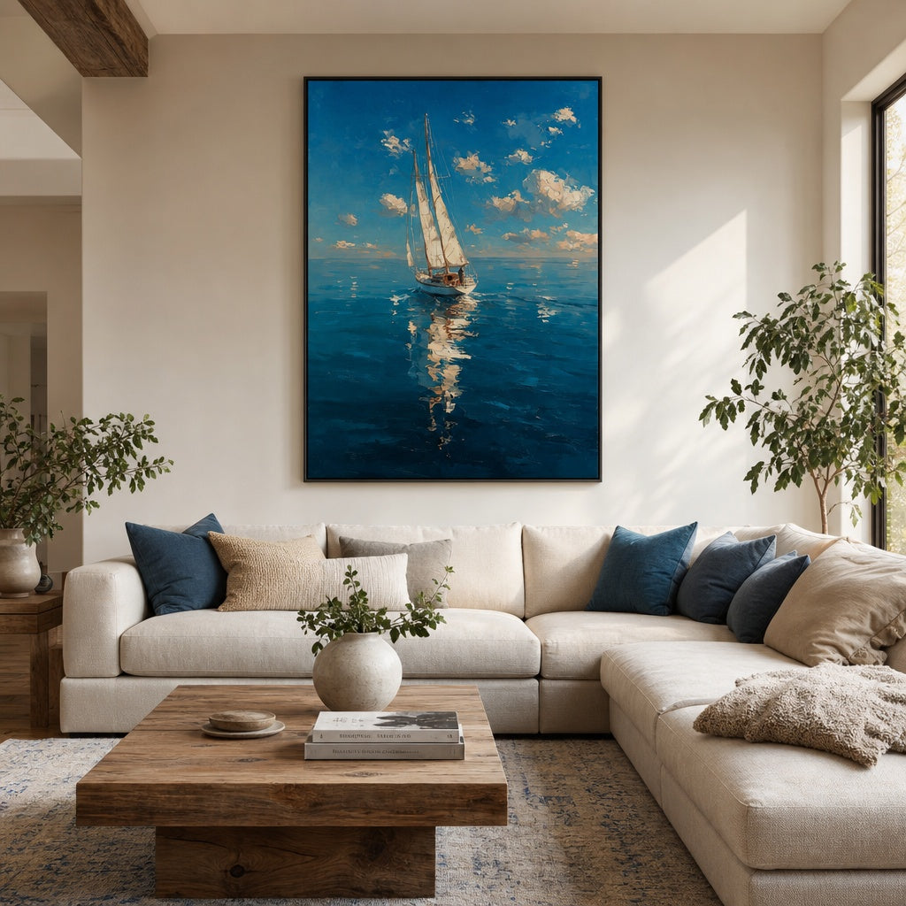 Sailing Into Blue