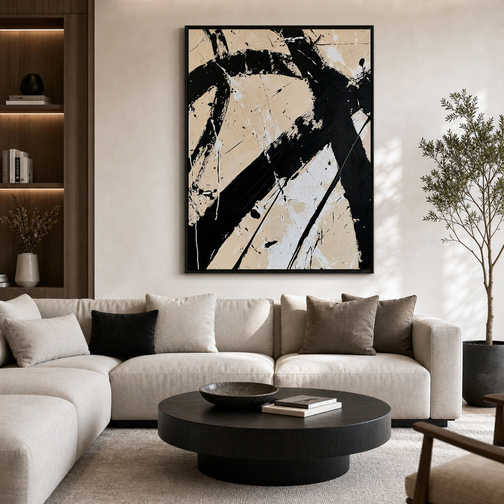 Noir Brushstroke Motion