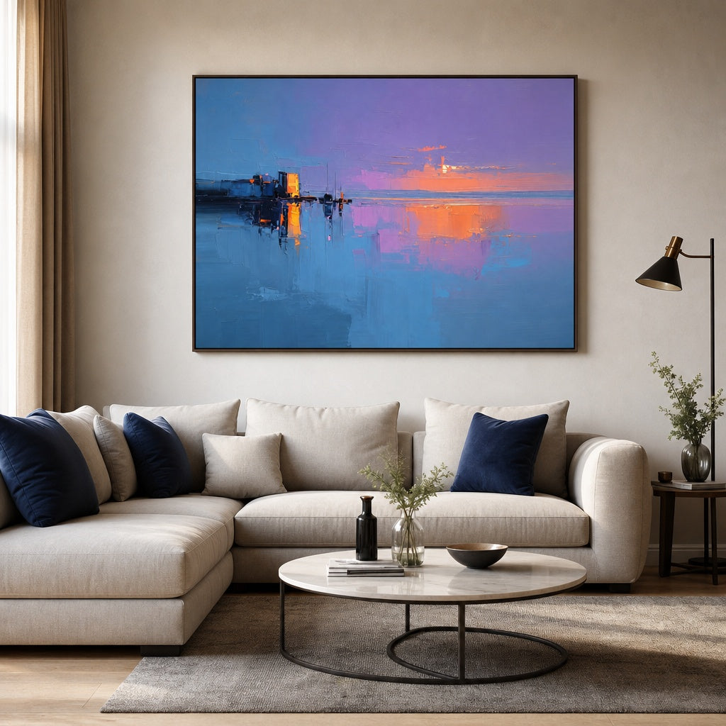 Violet Harbor Sunset