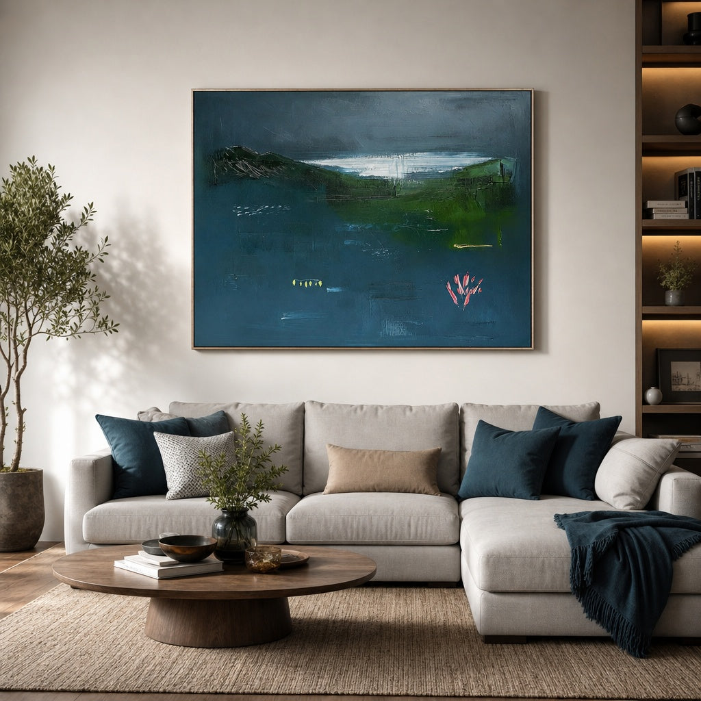 Blue Horizon Landscape