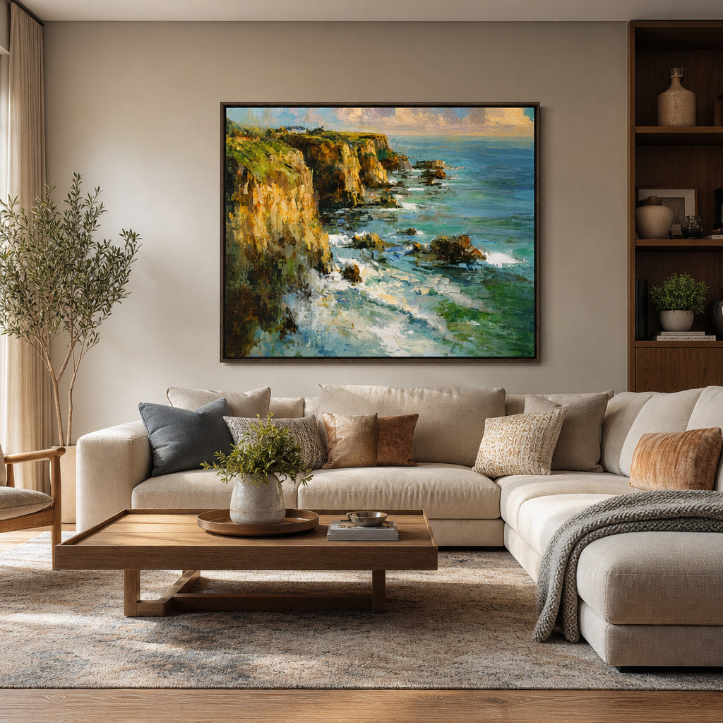 Coastal Cliffside Vista