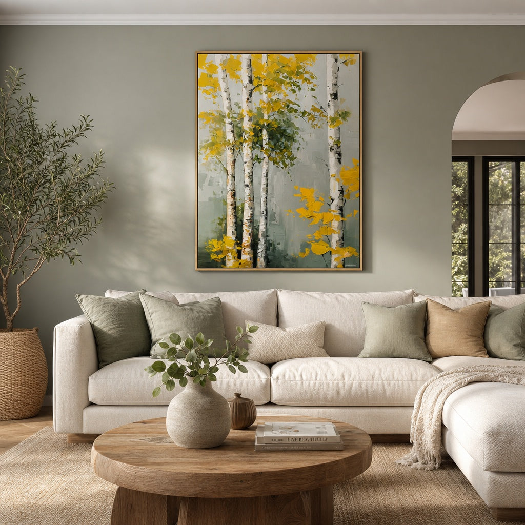 Golden Birch Grove