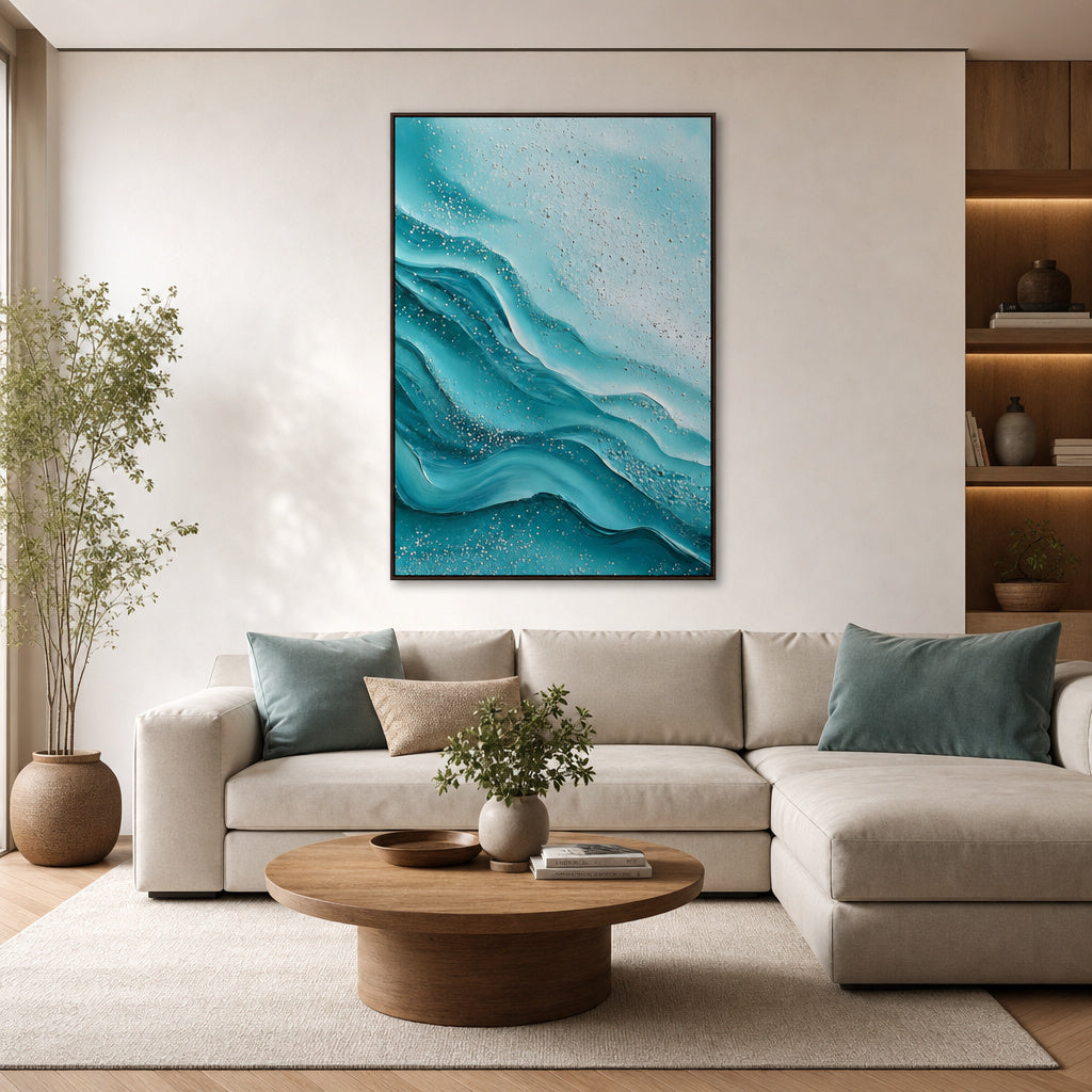 Turquoise Wave Flow
