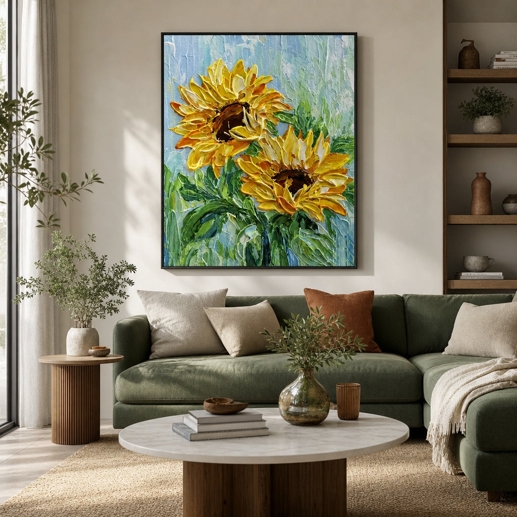 Golden Sunflower Duo