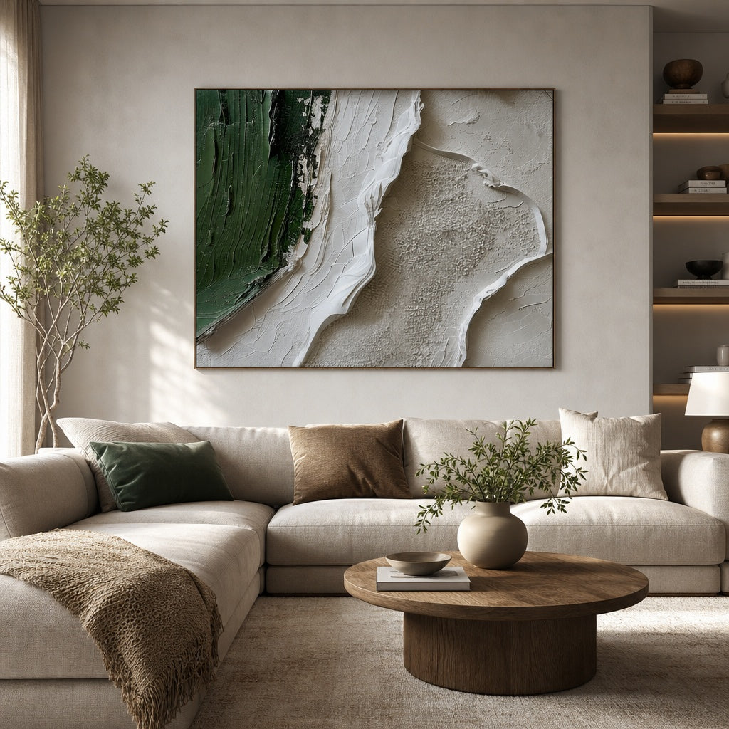 Emerald Ivory Relief
