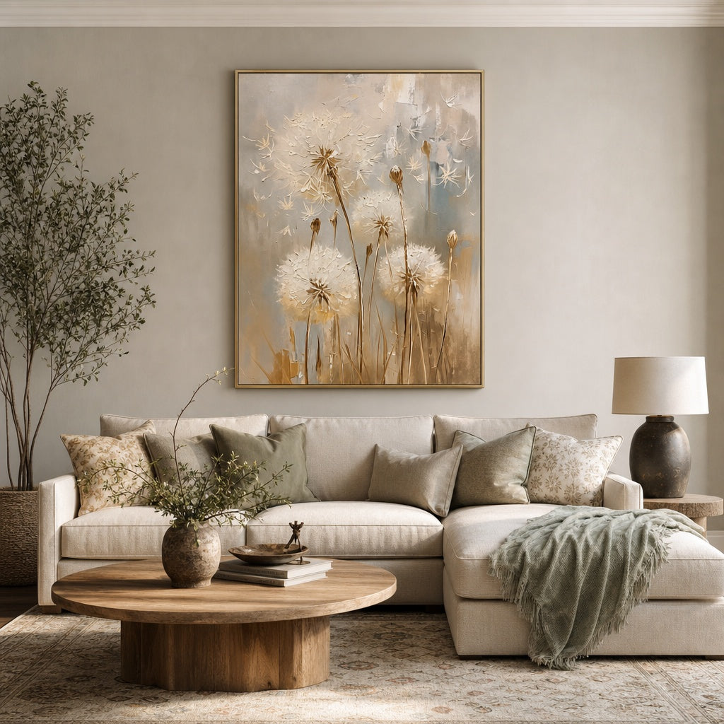 White Dandelion Serenity