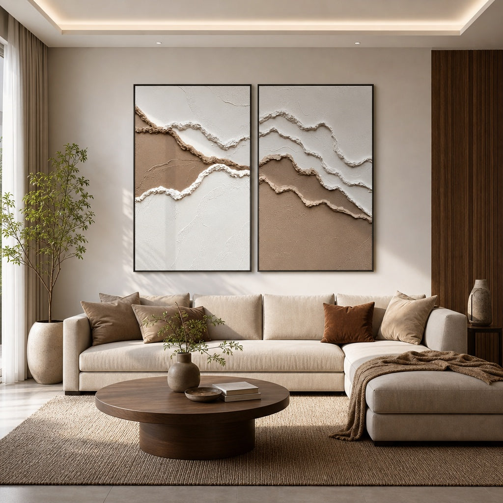Layered Coastal Relief