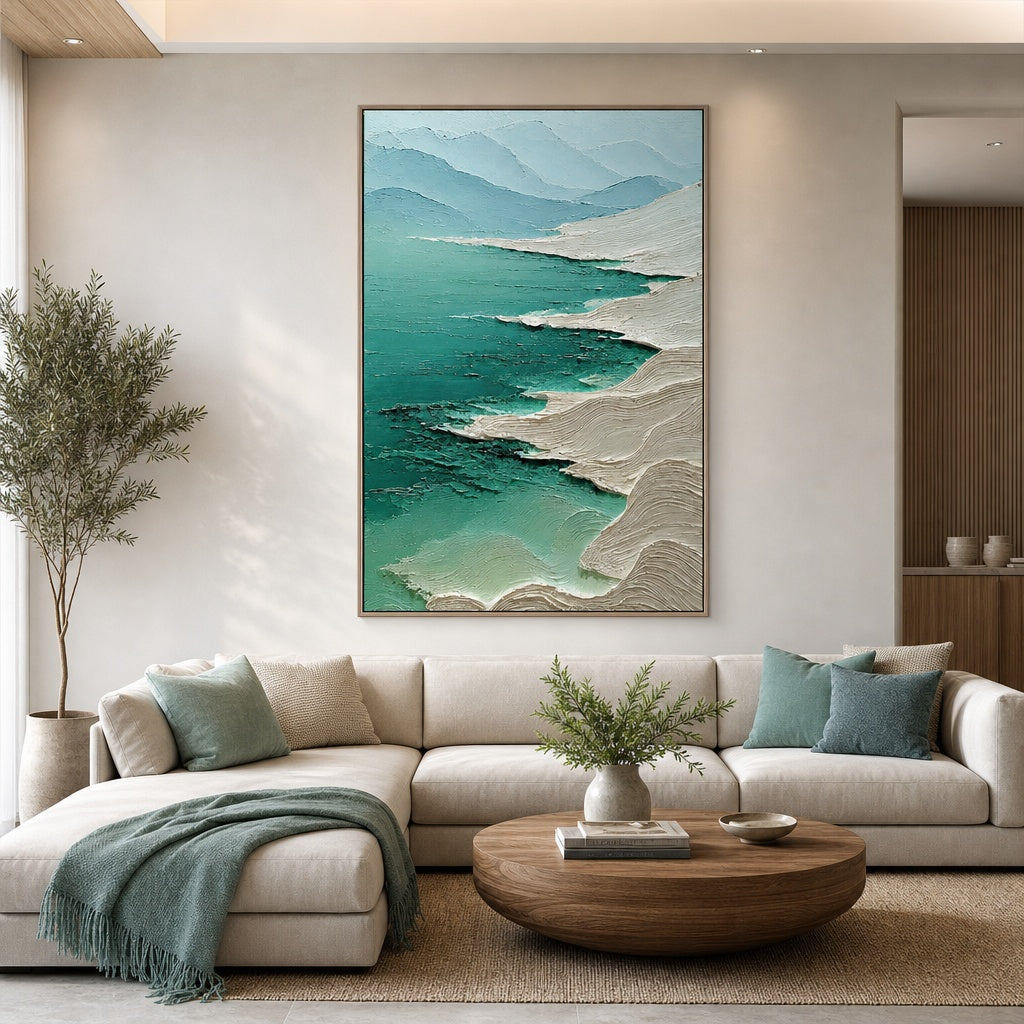 Turquoise Coastal Layers