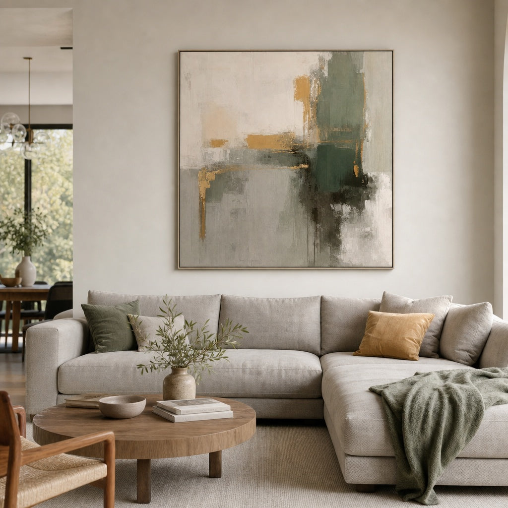 Olive Gold Stillness