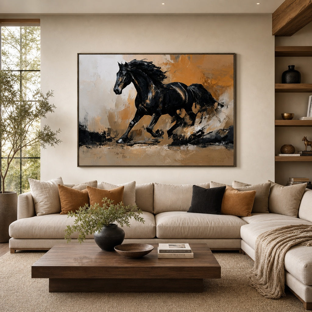 Black Stallion Wild Spirit