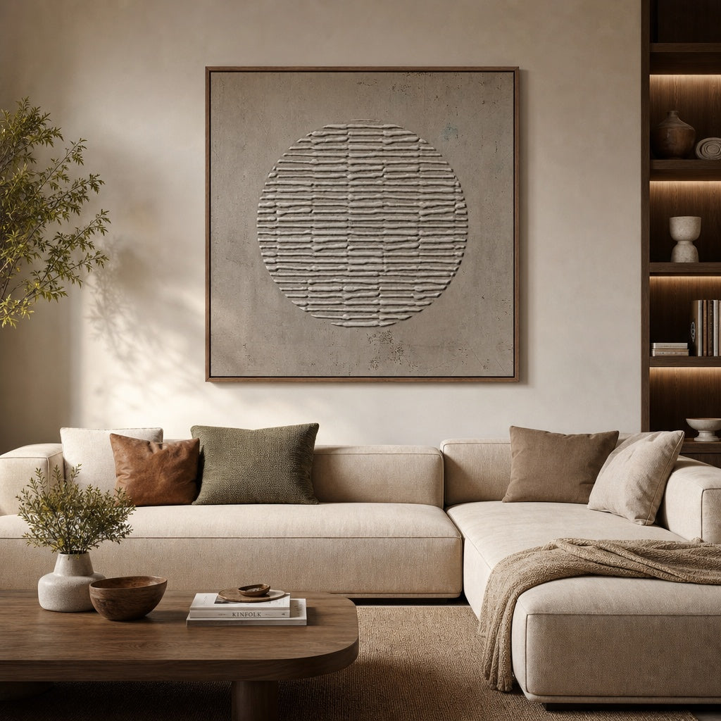 Ivory Moon Relief