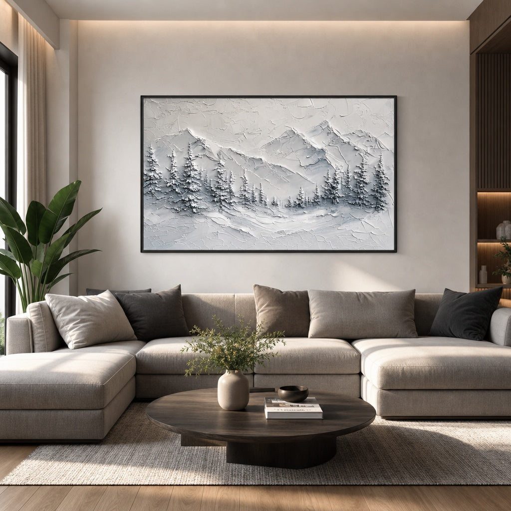 Winter Mountain Relief