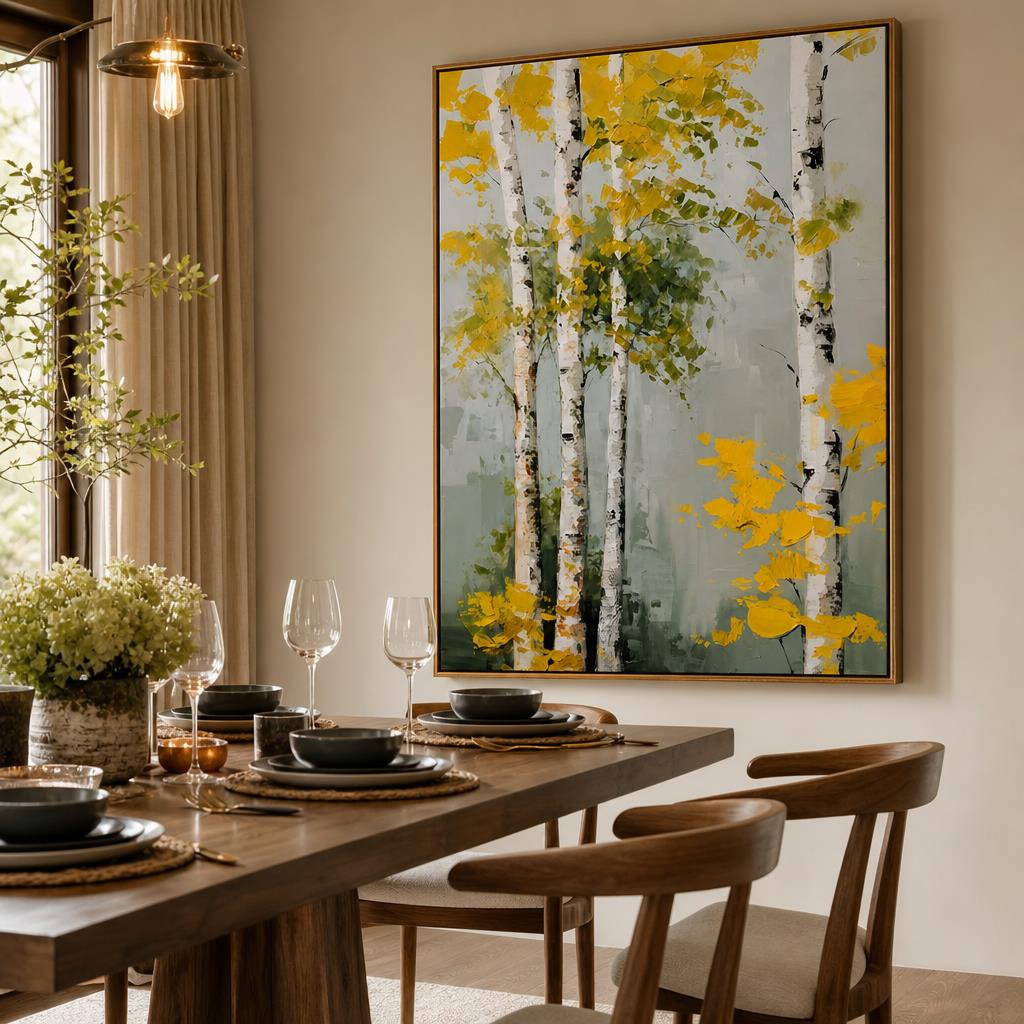 Golden Birch Grove