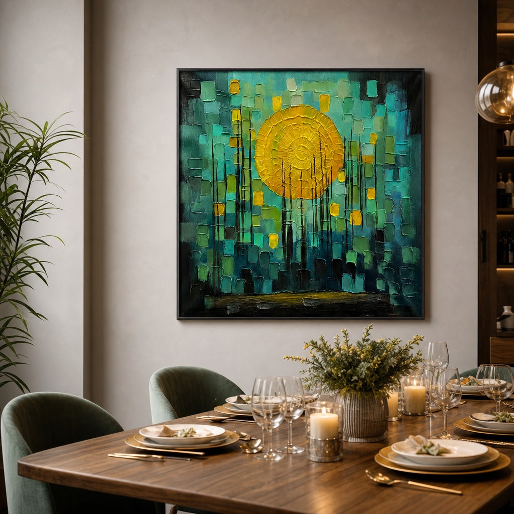 Golden Sun Mosaic