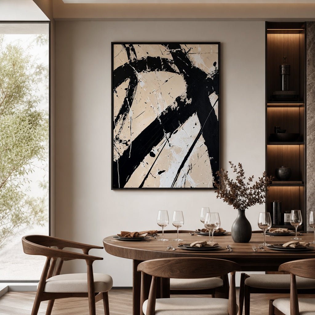 Noir Brushstroke Motion