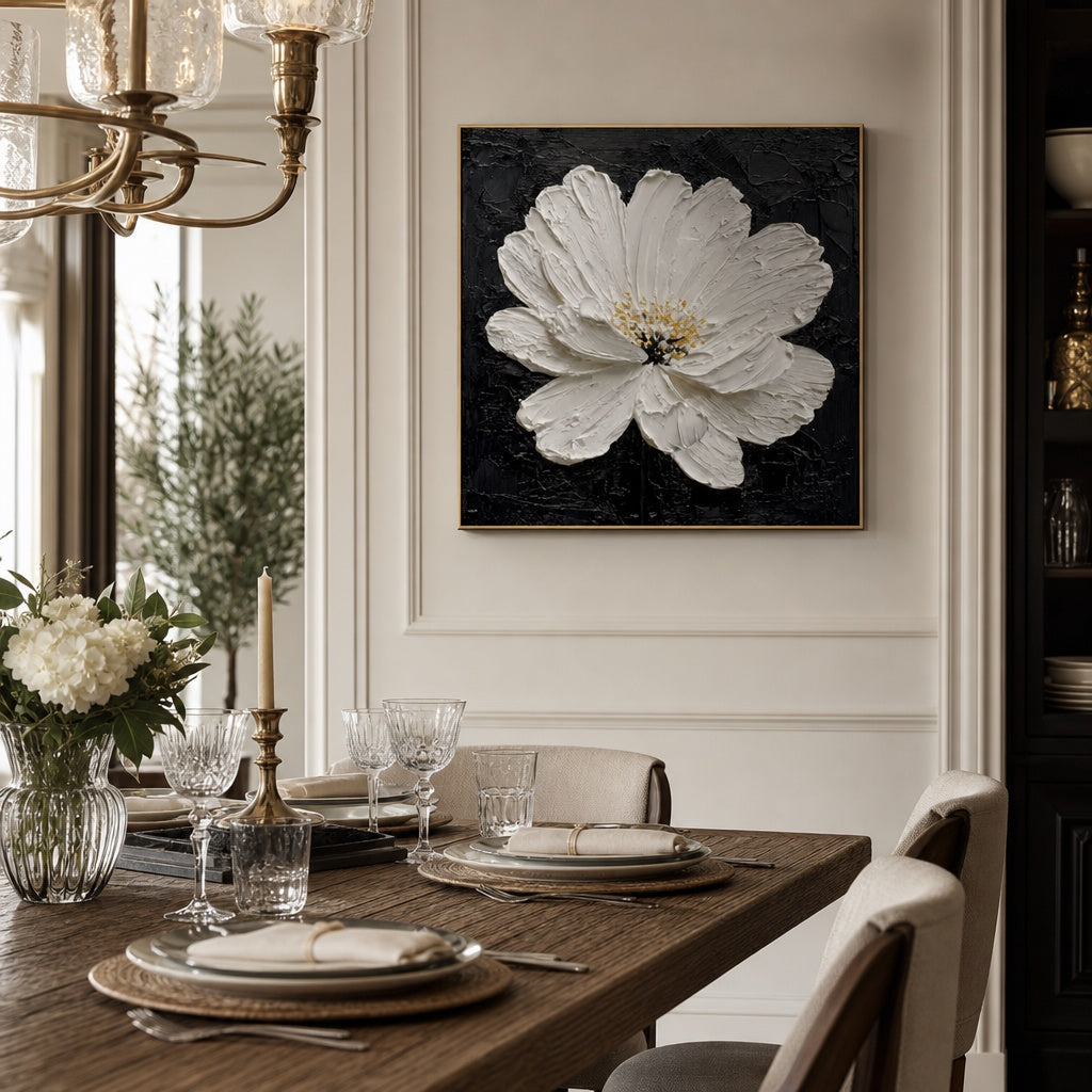 Midnight White Blossom