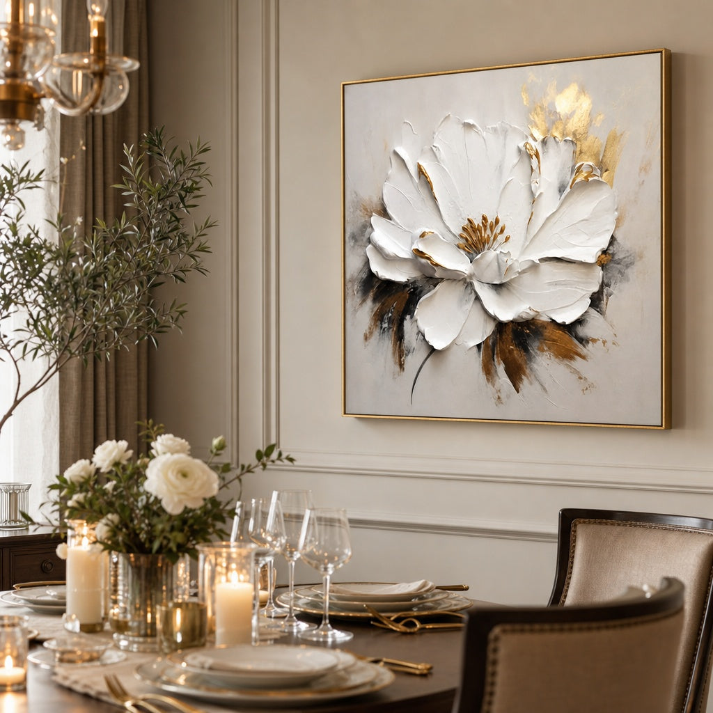 White Magnolia Bloom