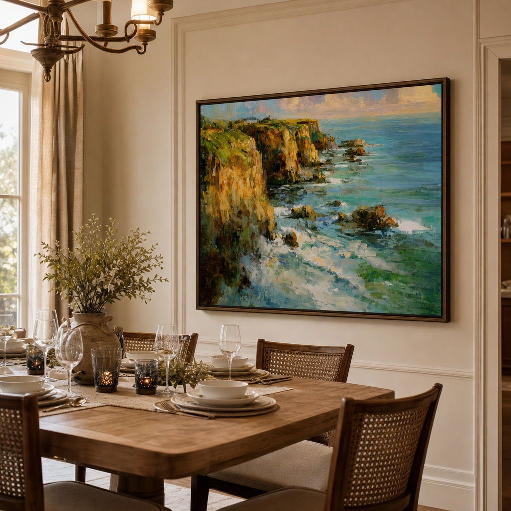 Coastal Cliffside Vista