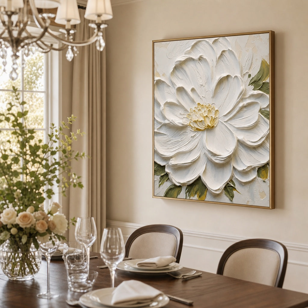 Ivory Petal Bloom