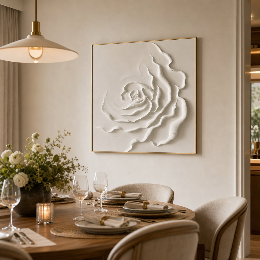 Ivory Rose Relief