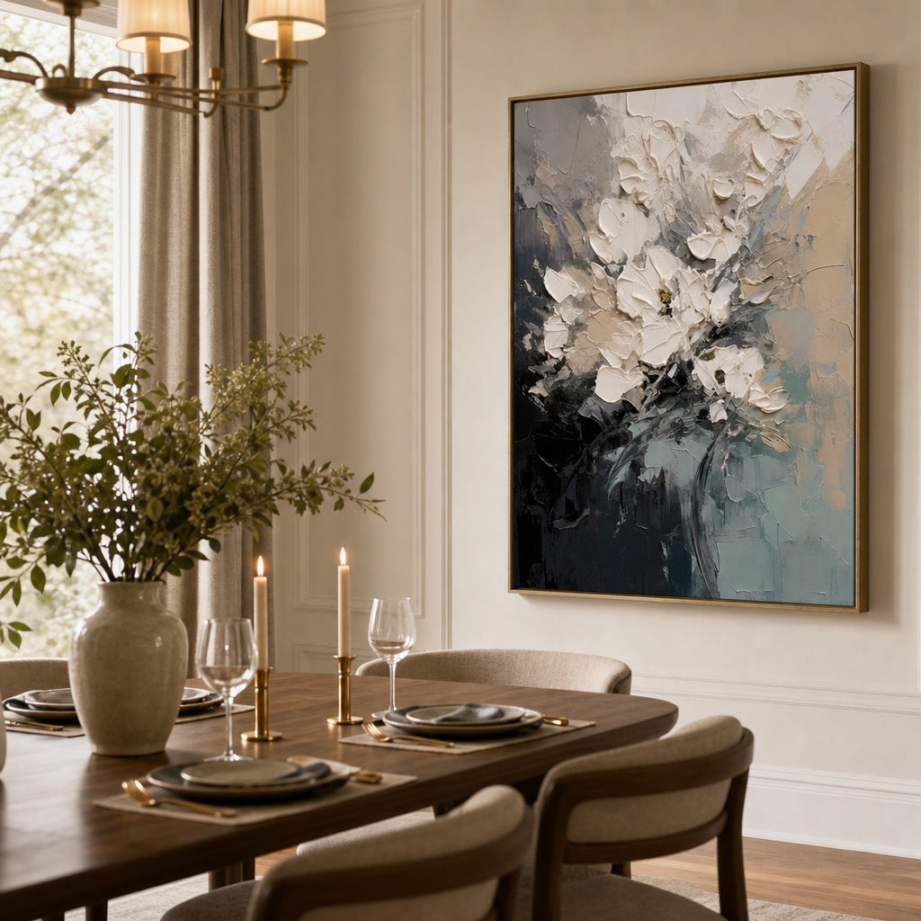 Ivory Floral Reverie