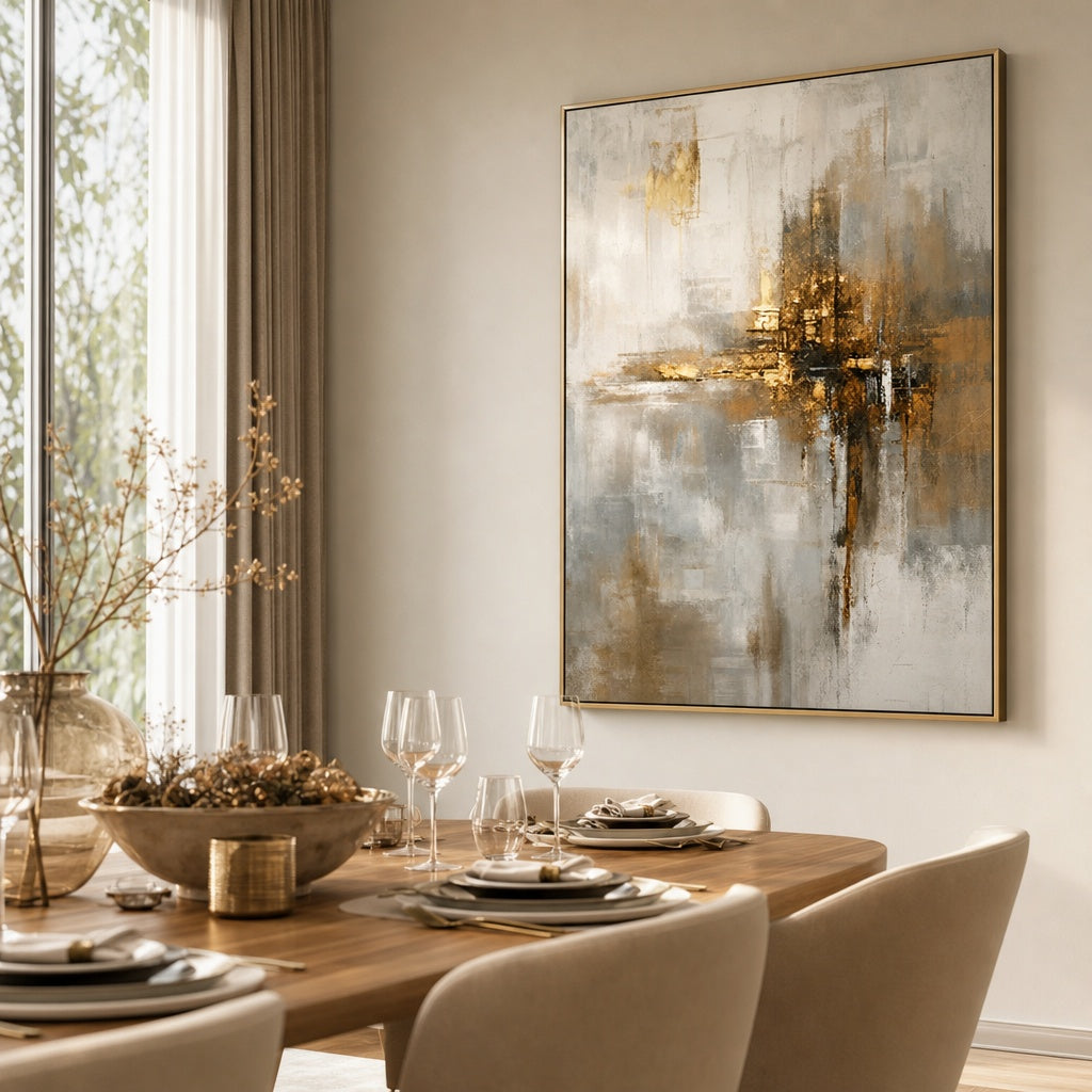 Golden Mist Reflection