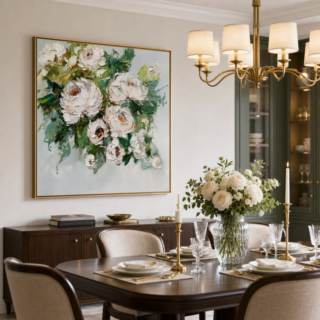 White Peony Garden