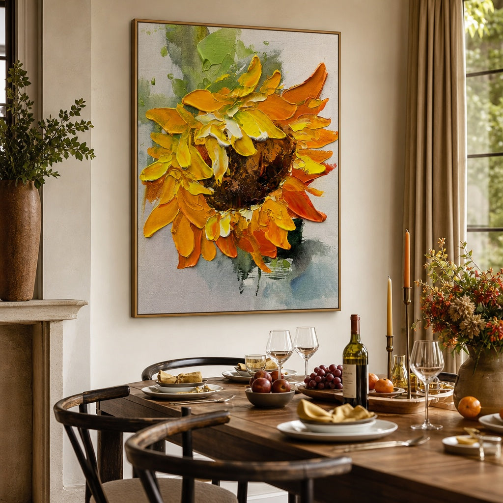 Golden Sunflower Bloom