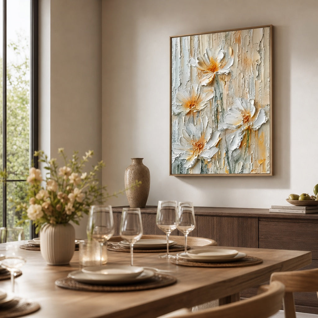 Ivory Blossom Texture