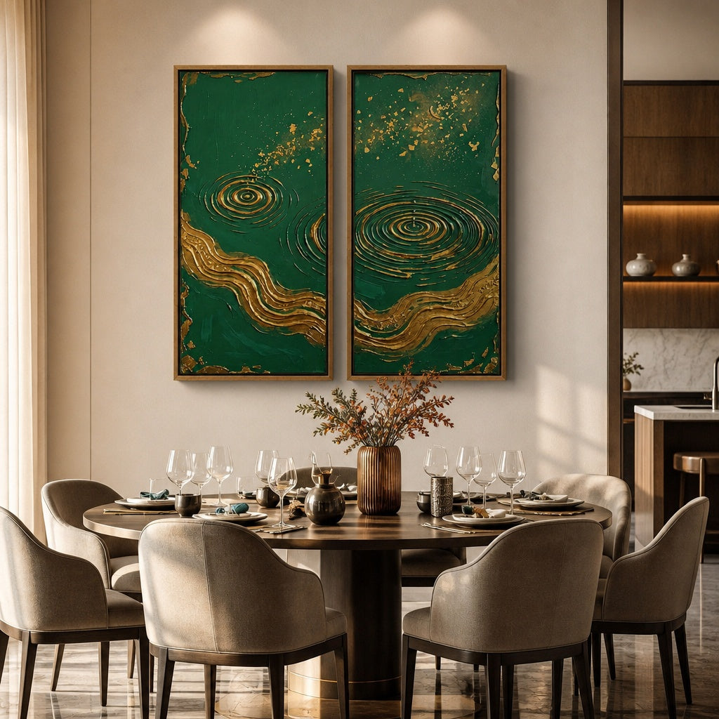 Emerald Twin Ripples