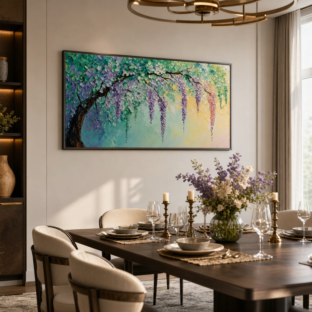 Pastel Wisteria Canopy