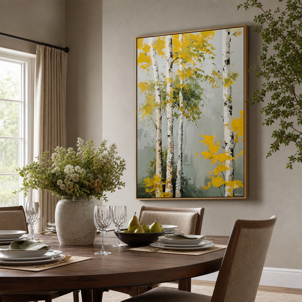 Golden Birch Grove