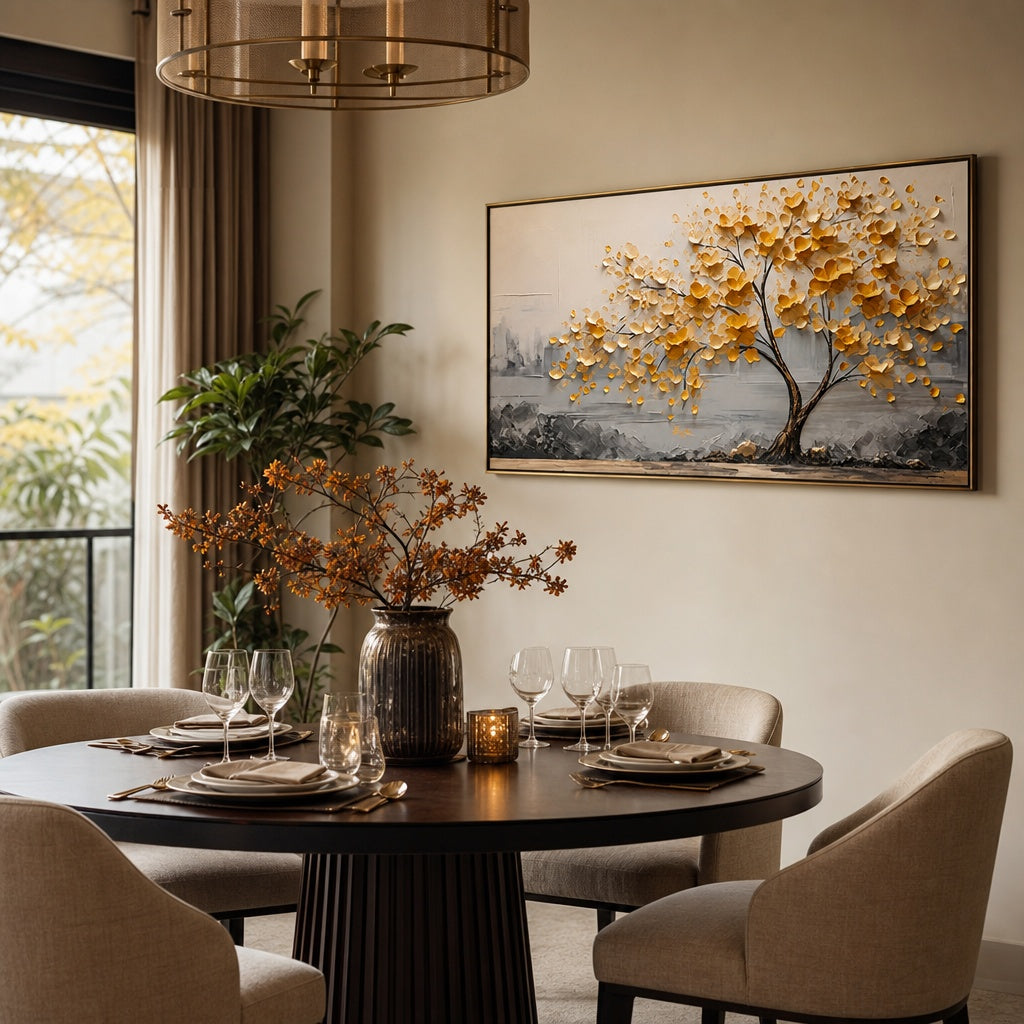 Golden Blossom Tree