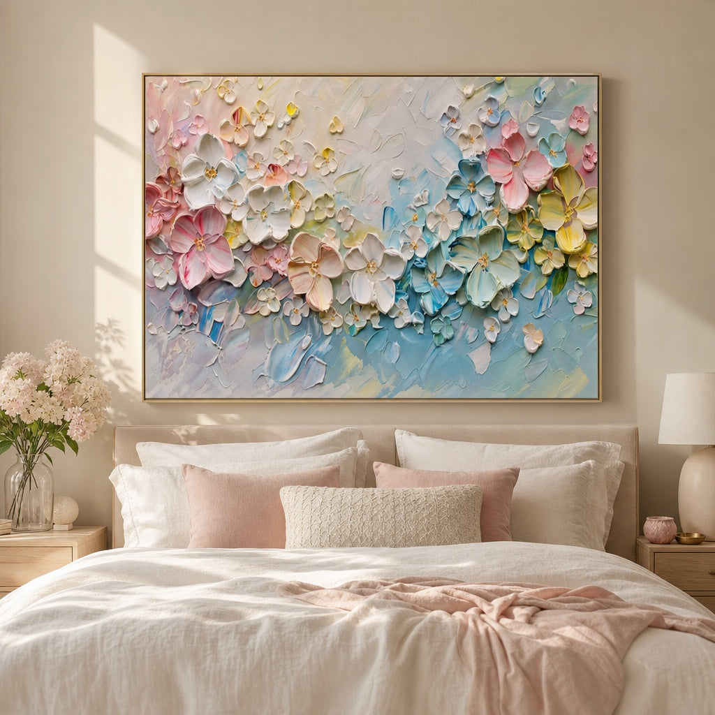 Pastel Blossom Relief