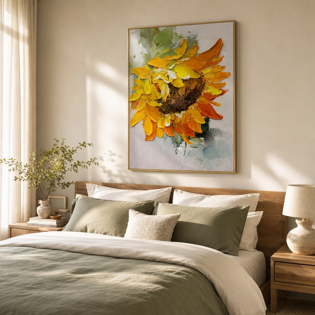 Golden Sunflower Bloom