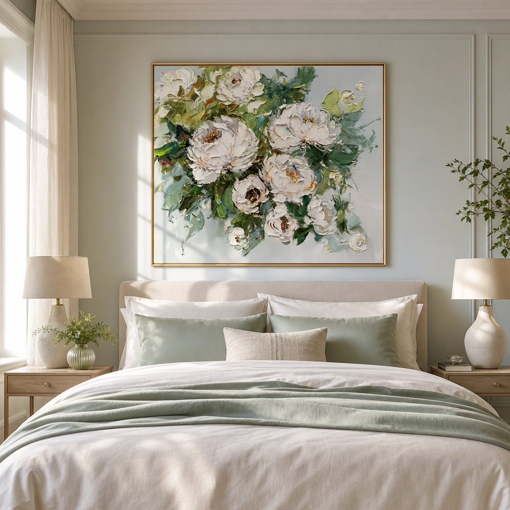 White Peony Garden