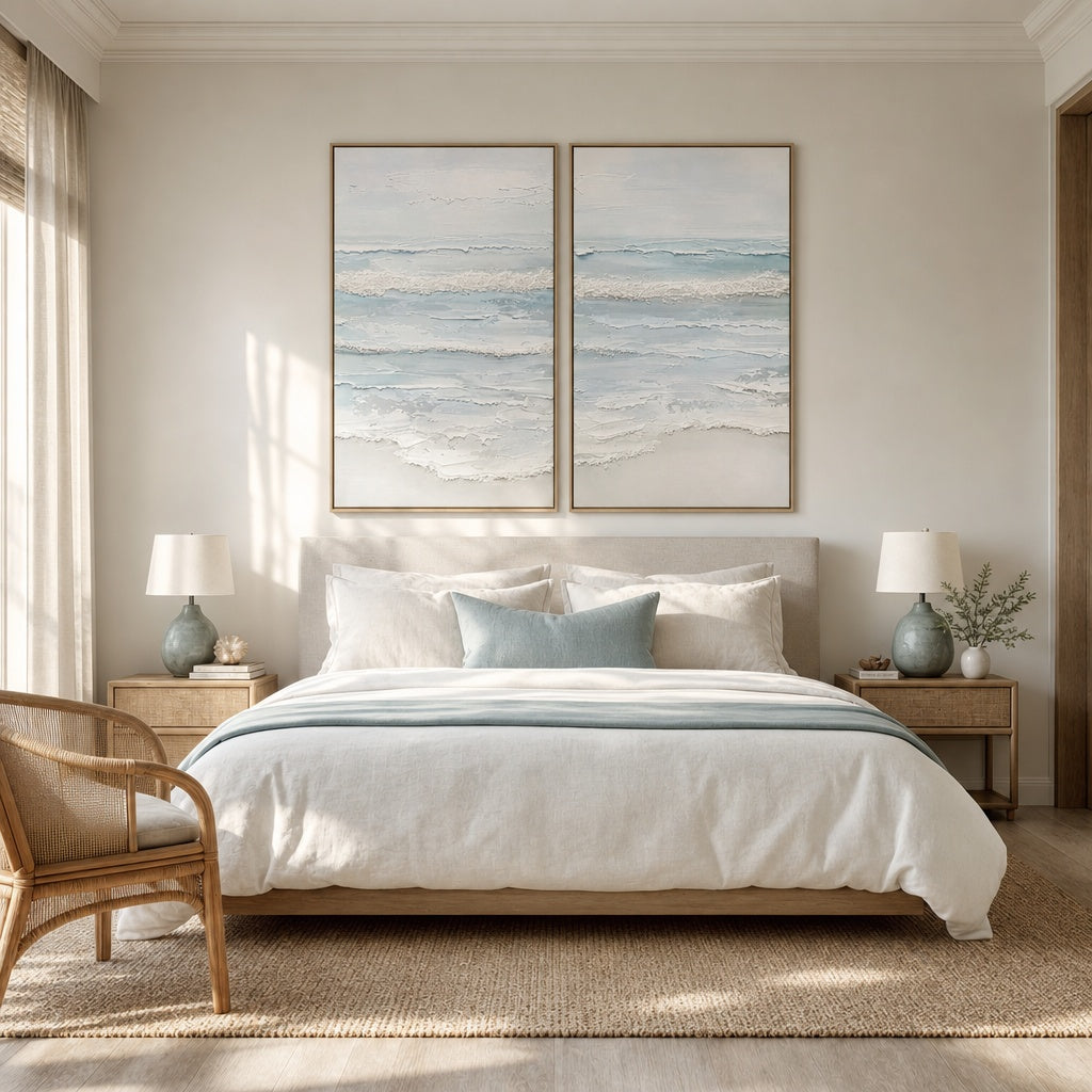 Soft Ocean Diptych