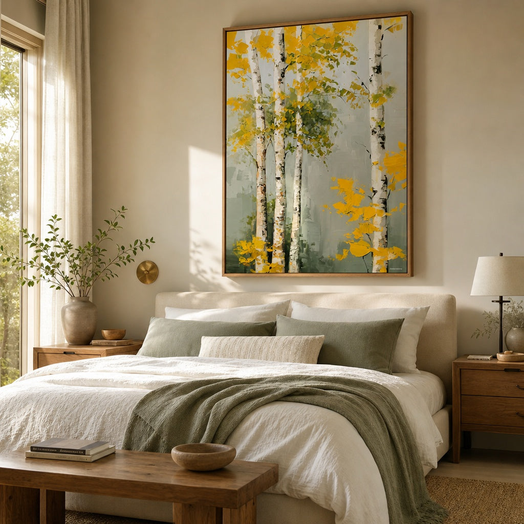 Golden Birch Grove