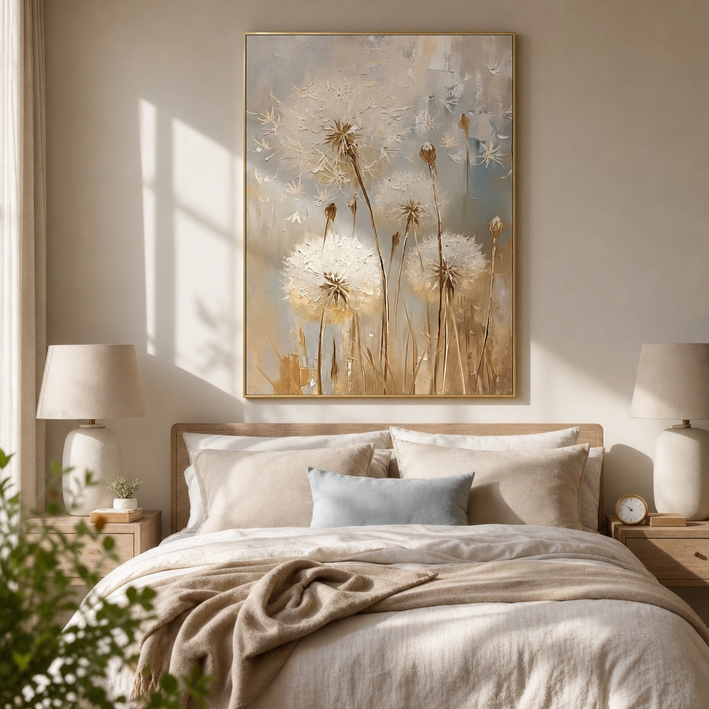 White Dandelion Serenity