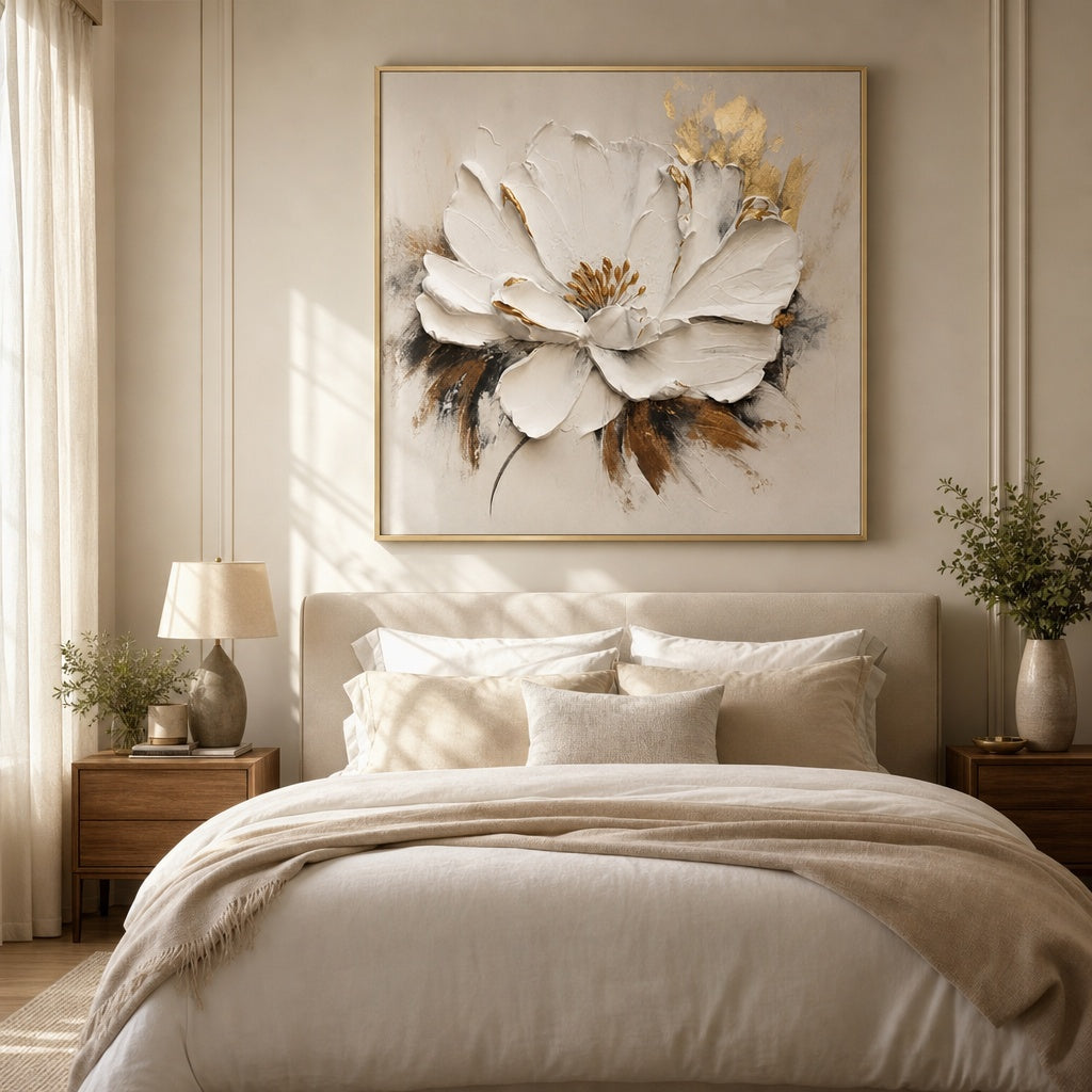 White Magnolia Bloom