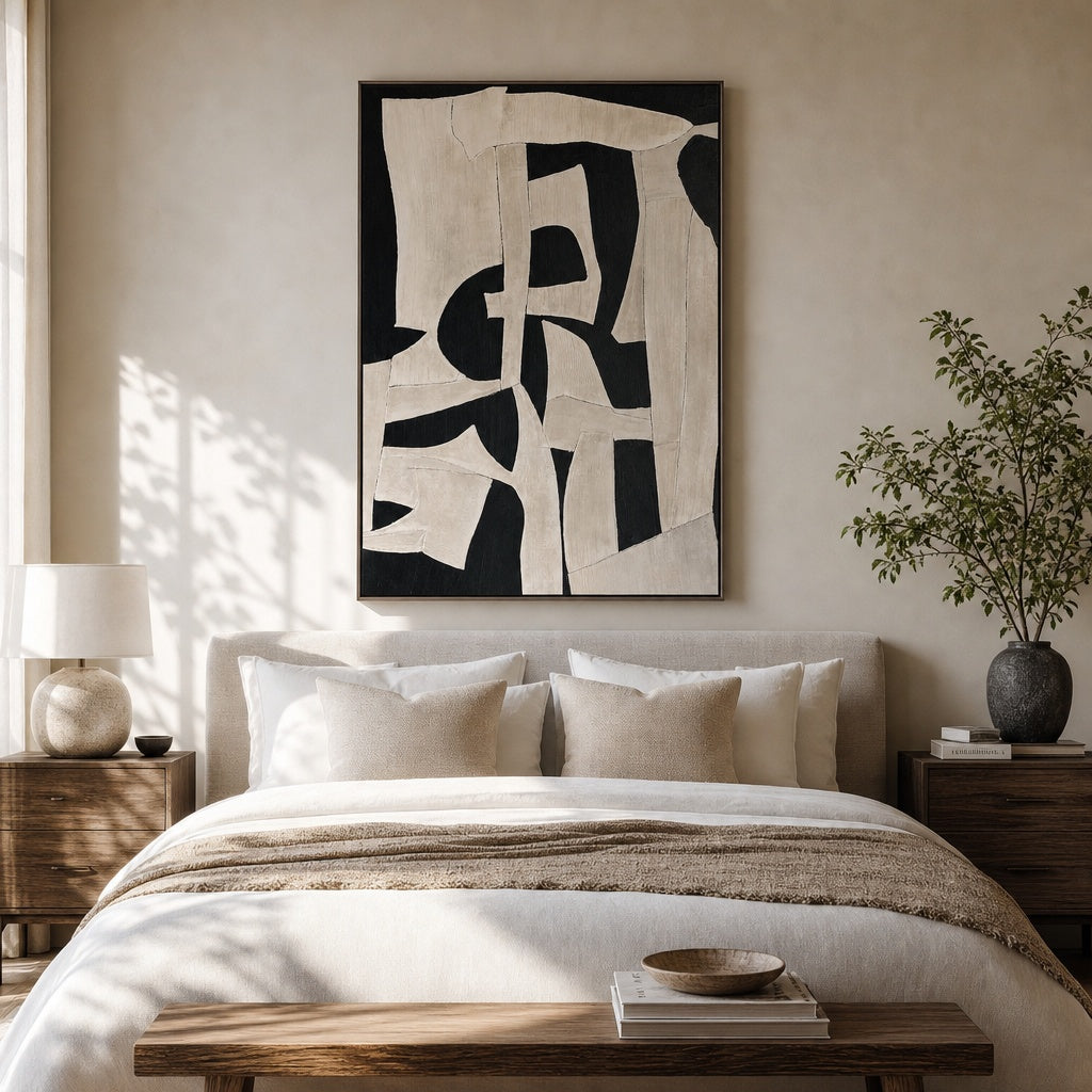 Monochrome Organic Structure